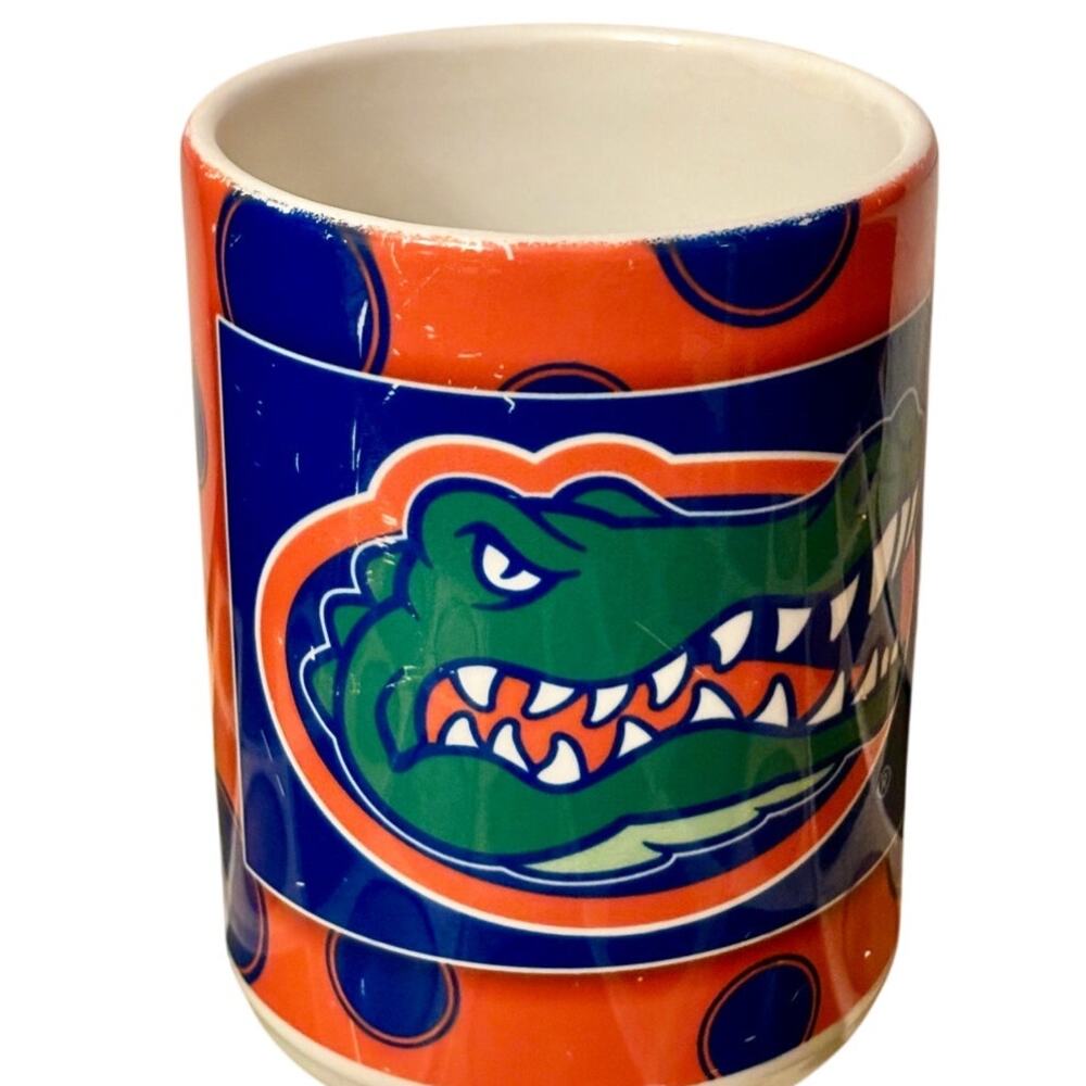 Florida Gators Coffee Mug Cup University of Florida  Polka Dot College NCAAF
